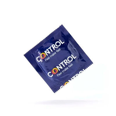Control Sensual Dots &amp; Lines 12'S - Prezerwatywy z wypustkami