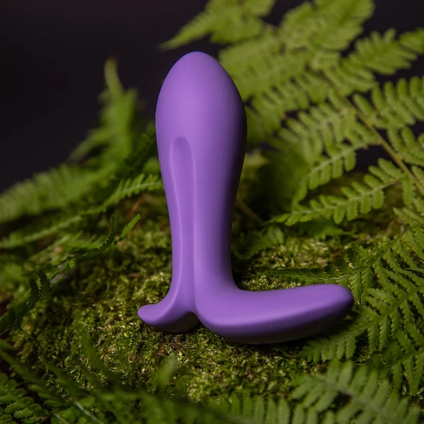 Satisfyer Intensity Plug Purple - Wibrujący korek analny sterowany aplikacją mobilną, Fioletowy