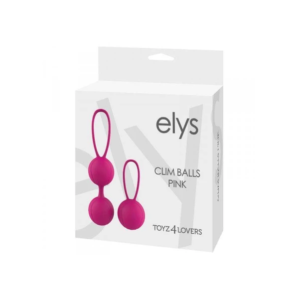 Elys Palline Elys Clim Balls Pink - Kulki gejszy, Różowy