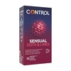 Control Sensual Dots &amp; Lines 12'S - Prezerwatywy z wypustkami