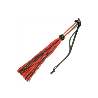 Me You Us Tease And Please Silicone Flogger Black - Pejcz