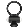 Lovetoy Power Clit Silicone Cockring Black 1 - Wibrujący pierścień erekcyjny