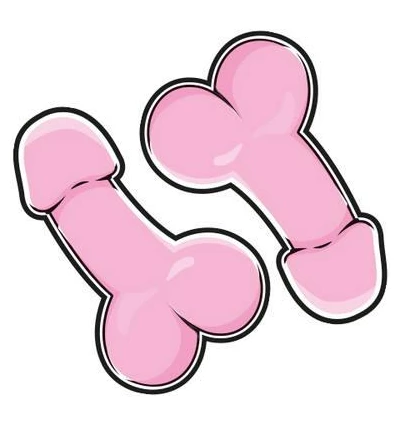Kinky Pleasure Party Popper Penis - konfetti z penisami