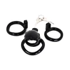Malesation Chastity Cage Black - Pas cnoty, Czarny