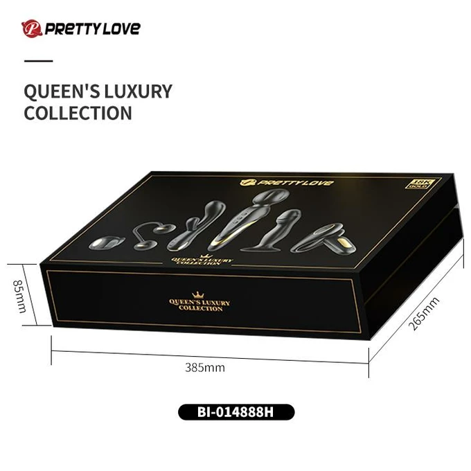 Pretty Love Queen'S Luxury Collecton Classic Set - Luksusowy zestaw 6 zabawek erotycznych