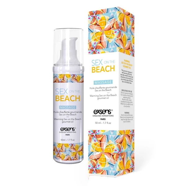 Exsens Warming Massage Oil Sex On The Beach 50Ml - Olejek do masażu rozgrzewający