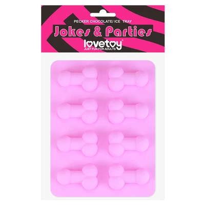 Lovetoy Pecker Chocolate/Ice Tray - forma do kostek lodu lub czekolady