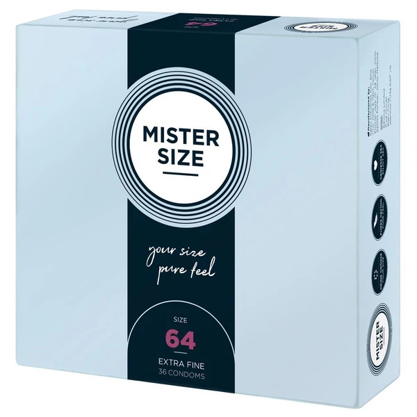 Mister Size 64Mm Pack Of 36 - Prezerwatywy