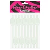 Lovetoy Glow In The Dark Pussy Straws – Pack Of 9 słomki