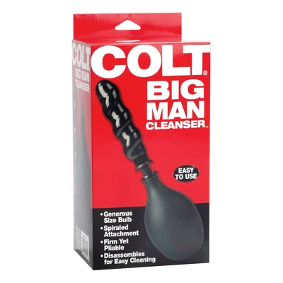 Colt Big Man Cleanser Black - Gruszka do lewatywy