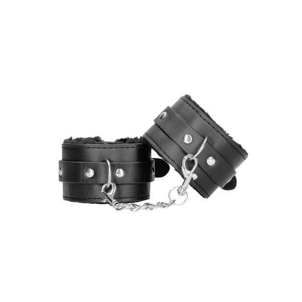 Ouch! Hand Cuffs With Adjustable Straps - Kajdanki na nadgarstki