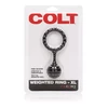 Colt Weighted Ring Xl Black - Elastyczny pierścień erekcyjny z obciążnikiem