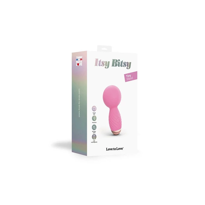 Love to Love Itsy Bitsy Pink Passion - Wibrator wand