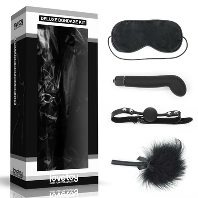 Lovetoy Deluxe Bondage Kit 9 - Zestaw BDSM
