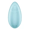 Satisfyer Tropical Tip Light Blue - Wibrator łechtaczkowy sterowany aplikacją mobilną, Niebieski