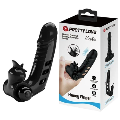 Pretty Love Corbin Honey Finger 10 Vibration Functions - Wibrator na palec