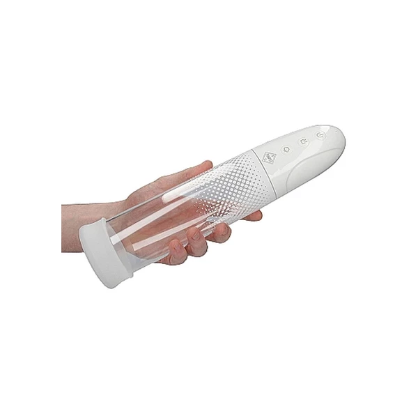 Pumped Luv Pump Transparent - Pompka do penisa automatyczna