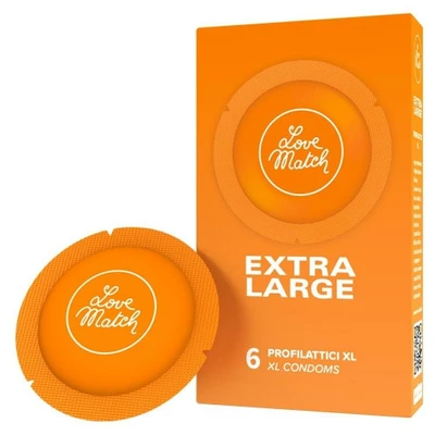 Love Match Extra Large 6 Pcs Pack - Prezerwatywy