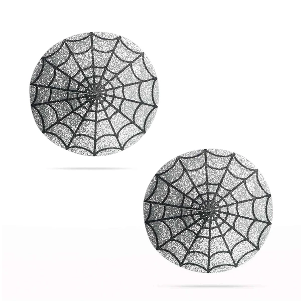 Lovetoy Reusable Spider Glittering Sexy Nipple Pasties - Nasutniki