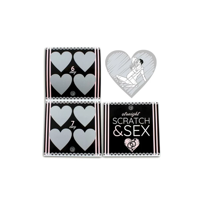 Secret Play Scratch &amp; Sex Hetero - Gra erotyczna kamasutra wydrapanka