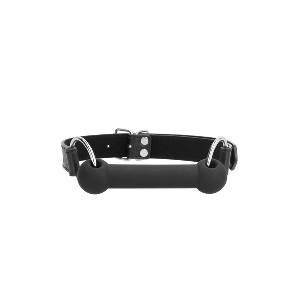 Ouch! Adjustable Bonded Leather Straps bone - Knebel z kością