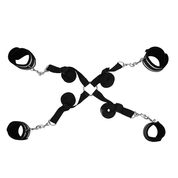 Lovetoy Struggle My Bed Restraints - Zestaw do krępowania