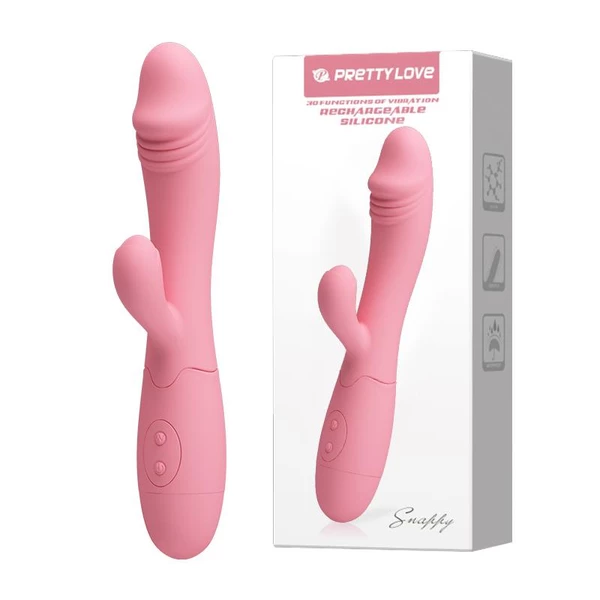 Pretty Love Snappy Pink 30 Function - Wibrator króliczek