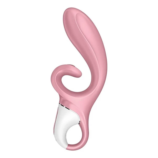 Satisfyer Hug Me Connect App (Pink) - Wibrator króliczek elastyczny sterowany aplikacją
