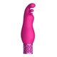 Royal Gems Exquisite Rechargeable Silicone Bullet Pink - Wibrator punktowy, Różowy