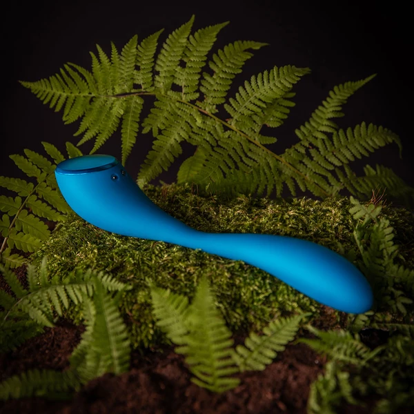 Satisfyer G Spot Flex 5+ Petrol - Wibrator do punktu G elastyczny, sterowany aplikacją, Niebieski