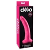 Dillio 7' Slim Pink - Dildo klasyczne na przyssawce, Różowy