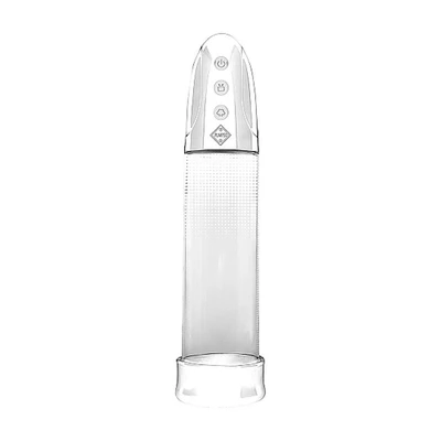 Pumped Luv Pump Transparent - Pompka do penisa automatyczna