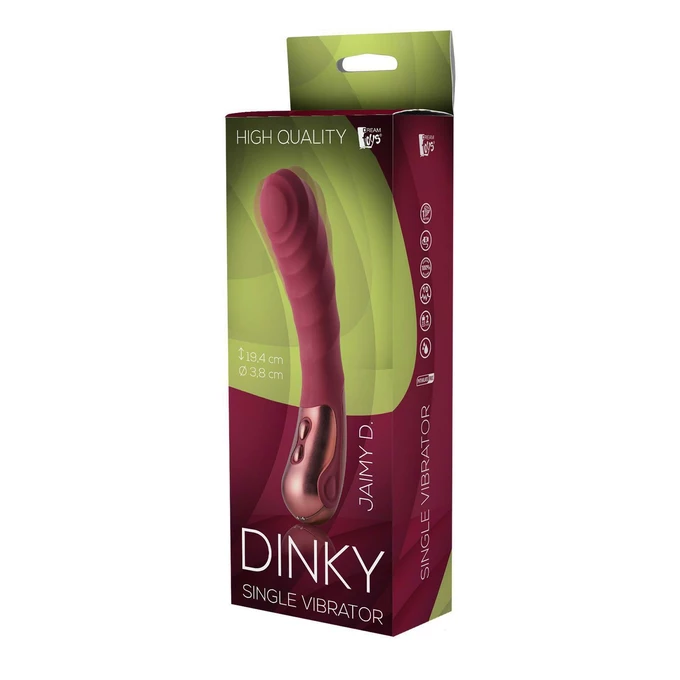 Dinky Single Vibrator Jaimy D. - Wibrator do punktu G