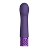 Royal Gems Bijou Rechargeable Silicone Bullet Purple - Miniwibrator, Fioletowy