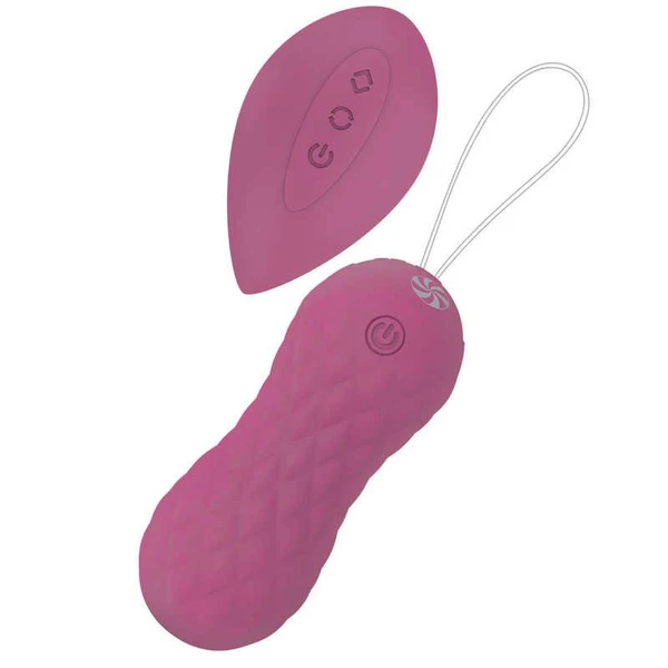 Lola Toys Vibrating Balls Take It Easy Dea - Wibrująca kulka z pulsacją i pilotem