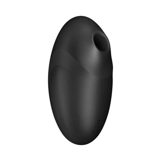 Satisfyer Vulva Lover 3 Black - Wibrator soniczny do łechtaczki z wibracjami, Czarny