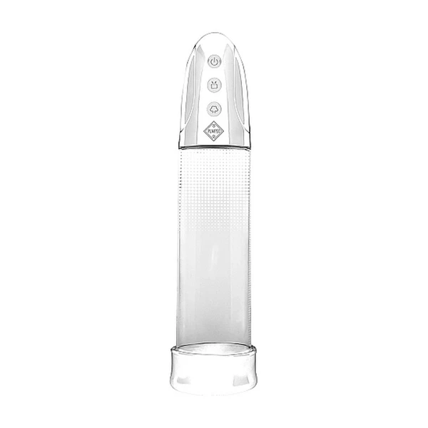 Pumped Luv Pump Transparent - Pompka do penisa automatyczna