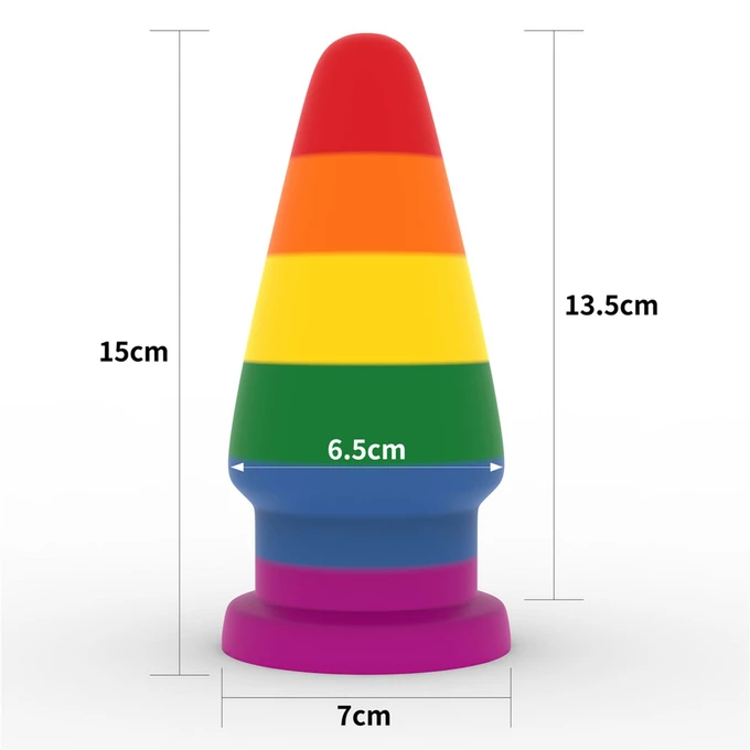 Lovetoy 6' Prider Anal Plug - Korek analny