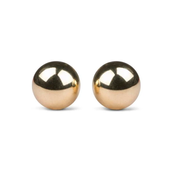 EasyToys Gold Ben Wa Balls 22Mm - Kulki gejszy