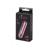 Indeep Rechargeable Vibrating Bullet Indeep Magenta - Miniwibrator, Fioletowy