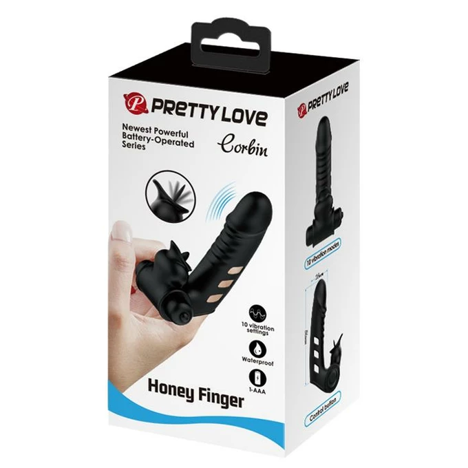 Pretty Love Corbin Honey Finger 10 Vibration Functions - Wibrator na palec