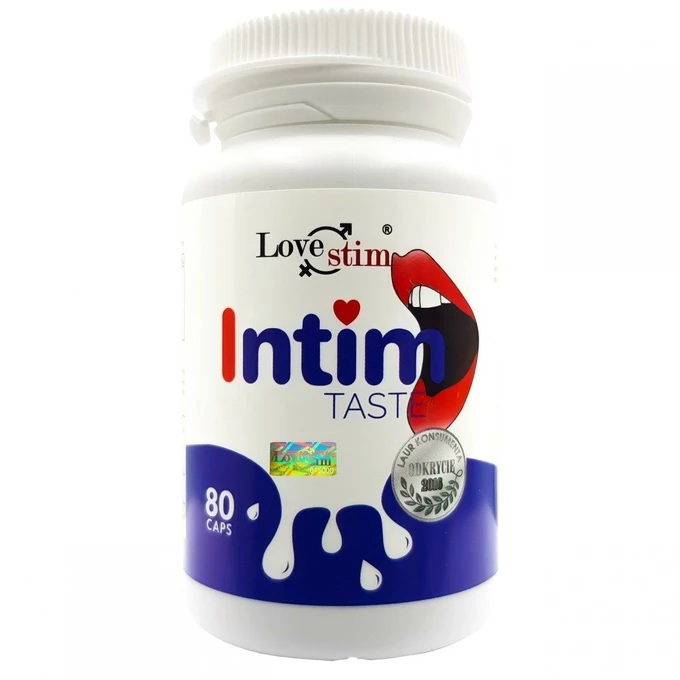 LoveStim Intim Taste 80 Caps - Suplement na poprawę smaku niesienia