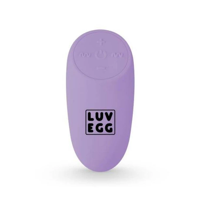 Luv Egg Luv Egg Xl Purple - Jajeczko wibrujące z pilotem