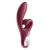 Satisfyer Touch Me Red - Wibrator króliczek elastyczny, Czerwony