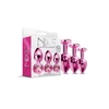 Nixie  Trainerâ Set, Pink Metallic - Zestaw korków analnych z kryształem, Różowy