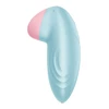 Satisfyer Tropical Tip Light Blue - Wibrator łechtaczkowy sterowany aplikacją mobilną, Niebieski