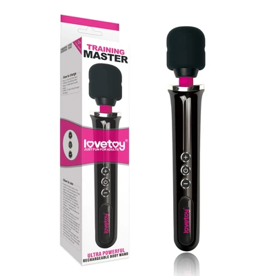 Lovetoy Training Master Ultra Powerful Rechargeable Body Wand - Wibrator wand