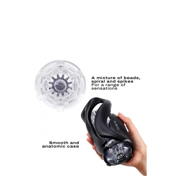 Dorcel Deep Blow Black - Masturbator klasyczny, Czarny