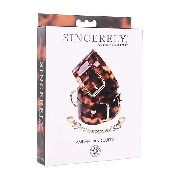 Sportsheets Amber Hand Cuffs - Kajdanki