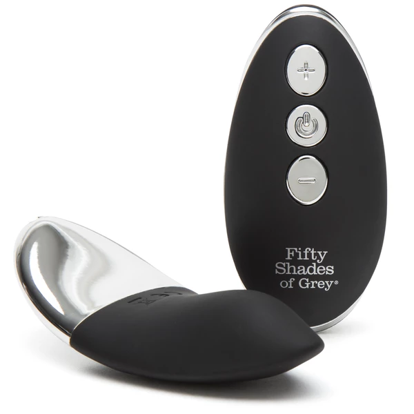Fifty Shades of Grey Relentless VibrationsRemote Knicker Vibrator- Wibrator łechtaczkowy do bielizny z pilotem, Czarny